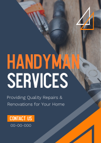 Handyman Services Poster Design