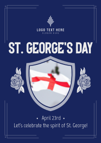 St. George's Day Celebration Poster Image Preview