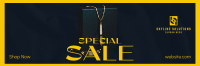 Jewelry Editorial Sale Twitter Header Image Preview