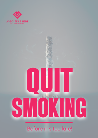 Quit Smoking Today Flyer Image Preview