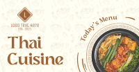 Thai Cuisine Facebook ad | BrandCrowd Facebook ad Maker