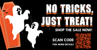 Spooky Halloween Treats Facebook ad Image Preview