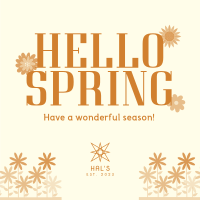 Hello Spring! Instagram Post Image Preview