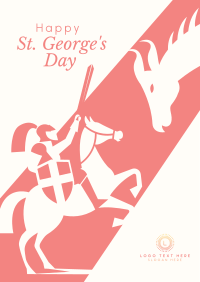 St. George's Day Flyer Design