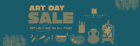 Art Materials Sale Twitter header (cover) Image Preview