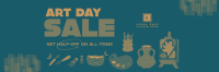 Art Materials Sale Twitter Header Image Preview