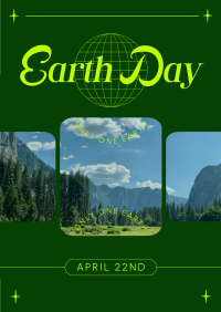 Earth Day Minimalist Poster Image Preview