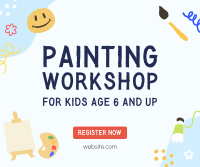 Art Class For Kids Facebook post Image Preview