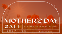Mother's Day Sale Facebook Event Cover Design