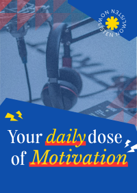 Motivational Podcast Flyer Image Preview