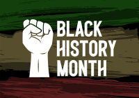Black History Month Postcard Image Preview