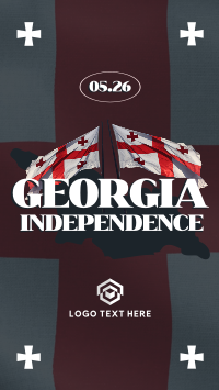 Georgia Independence Day Celebration Facebook Story Design
