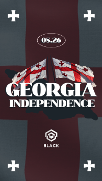 Georgia Independence Day Celebration Facebook Story Image Preview