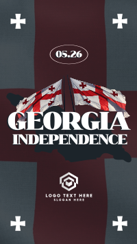 Georgia Independence Day Celebration Facebook Story Preview