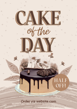 Cake of the Day Flyer Image Preview
