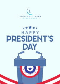 Presidents Day Event Flyer Design