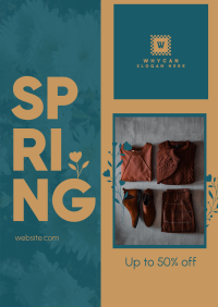 Spring Fashion Sale Flyer Design