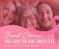 Breast Cancer Prevention Facebook Post Design