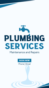 Home Plumbing Services Instagram story Image Preview