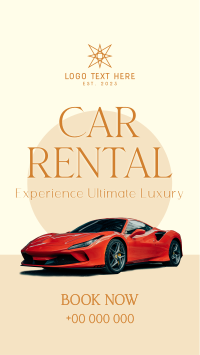 Lux Car Rental YouTube short Image Preview