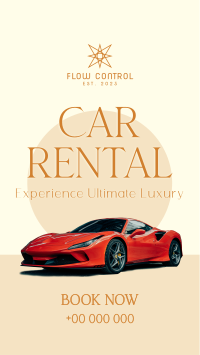 Lux Car Rental YouTube Short Image Preview