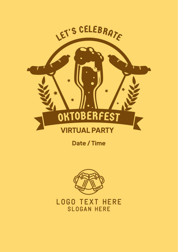 Celebrate Oktoberfest Flyer Design Image Preview