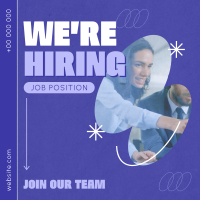 Playful Corporate Hiring Instagram post Image Preview