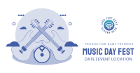 Music Day Fest Facebook Ad Design
