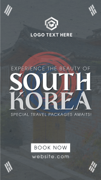 Korea Travel Package YouTube Short Design