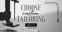 Choose Custom Tailoring Facebook Ad Design