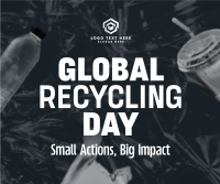 Global Recycling Day Facebook Post Preview