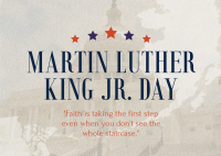 Martin Luther Day Postcard Image Preview