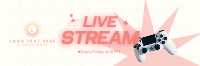 Live Stream Twitter header (cover) Image Preview