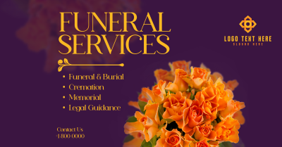 Funeral Bouquet Facebook ad Image Preview