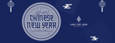 Prosperous New Year Facebook cover Image Preview