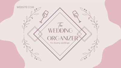 Dreamy Wedding Organizer Facebook event cover Image Preview
