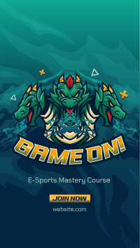 Hydra Dragon Gaming Course Instagram Reel Image Preview