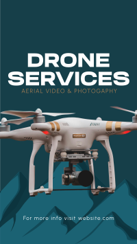 Aerial Drone Service Instagram reel Image Preview