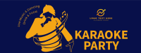 Karaoke Party Facebook cover Image Preview