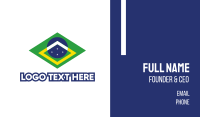 Brazil Symbol Business Card Design