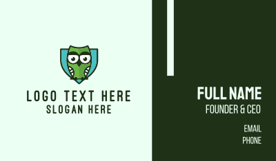 Owl Shield Security Business Card Image Preview