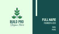 Green Eco Garden Plant Business Card Image Preview