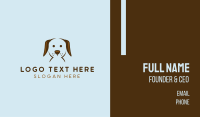 Pet Puppy Dog Face Business Card Preview