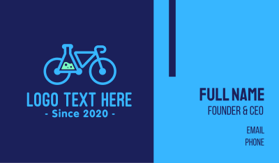Modern Science Bike Business Card