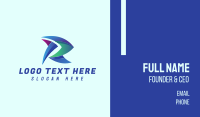 Sporty Letter R  Business Card Design Image Preview