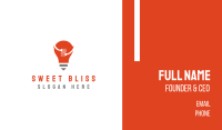 Bulb Kitchen Fork Business Card Image Preview