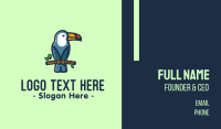 Tropical Toucan Bird Business Card Image Preview