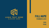 Architecture Firm Building Business Card Preview