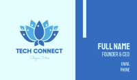 Fish Lotus Business Card Image Preview