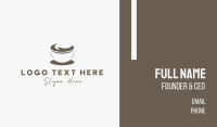 Abstract Coffee Cup Business Card Image Preview